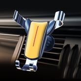 Air Outlet Triangular Gravity Sensor Car Mobile Phone Holder